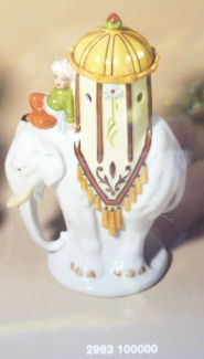 2369 Elephant and Rider Perfume Lamp