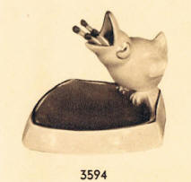 3594 Matchstick holder ashtray