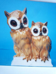 5900 Owl Pair Perfume Lamps