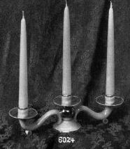 6024 Triple Candleholder