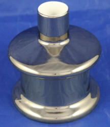 61/2 Silver Plated Modern Vase