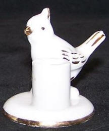6171 mini bird taper candle holder