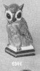 6341 Owl Atop Books Perfume Lamps