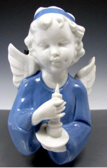 6742/B Angel Holding Candle Plaque