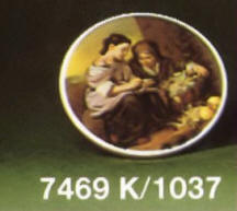 7469/K 1037 Oval Plaque