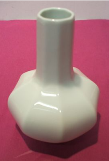 7856 Whtie Vase