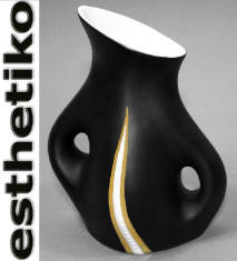 #8559 Black Vase