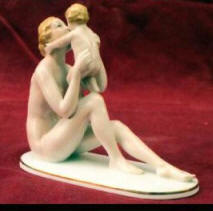 Nude with Child