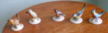 Miniature Bird Candleholders