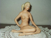 Gerold Porzellan Sitting Nude