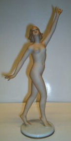 Porcelain Posing Nude