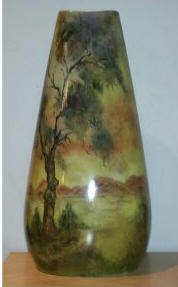 Gerold Porzellan Landscape Vase