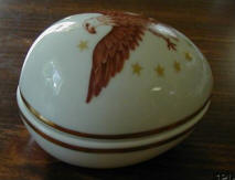Gerold Porzellan Eagle & Stars Egg
