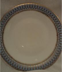 Blue Pageant Salad Plate