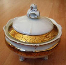 Decorative Covered LId