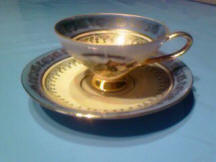 Gold Cup and Saucer