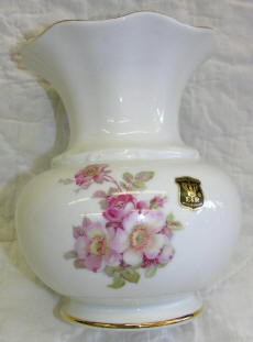 Wild Roses Miniature Vase