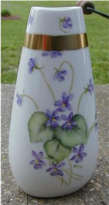 Gerold Porzellan Violas Vase