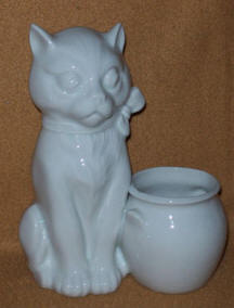 Cat Flower Vase