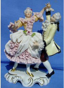 Gerold Porzellan Victorian Dancing Couple
