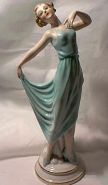 Gerold Porzellan Art Deco Lady