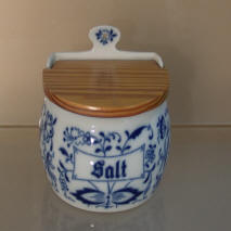 Blue Onion Salt Box