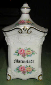 Tea Roses Marmalade Jar