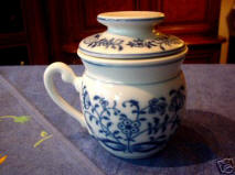 Gerold Porzellan Blue Onion Tea Steeper Set
