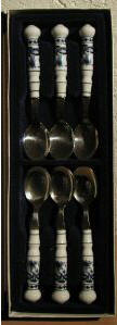 Gerold Porzellan Blue Onion Spoons